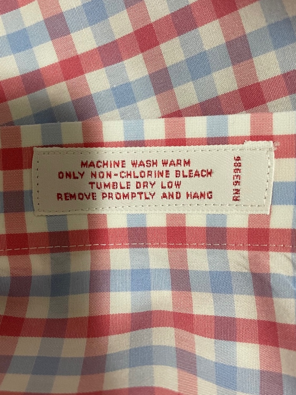 Brooks Brothers The Original Polo Shirt LIKE NEW Gingham Checkered Dress Shirt - Picture 4 of 4